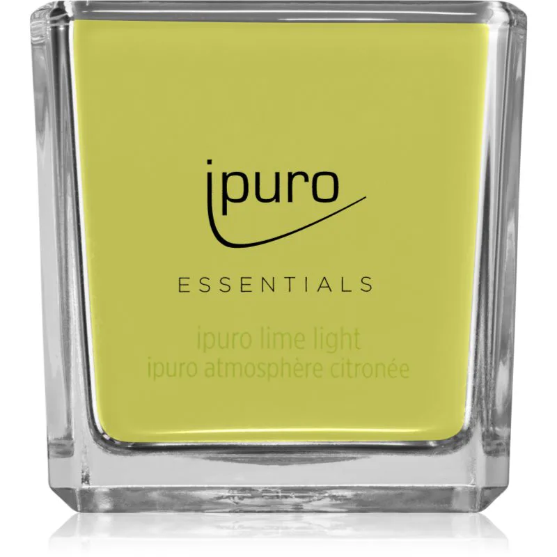 ipuro Essentials Lime Light αρωματικό κερί 125 γρ