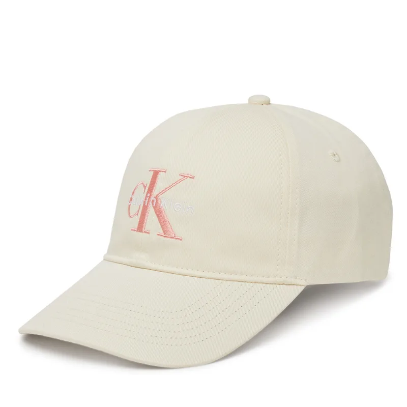 Καπέλο Jockey Calvin Klein Jeans Monologo LV04K5026G Κίτρινο