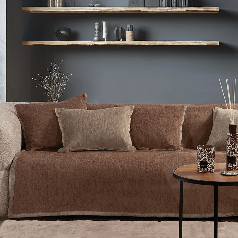 Ριχτάρι Τριθέσιου 180X300 Nef Nef New Tanger Brown/Ecru (180x300)