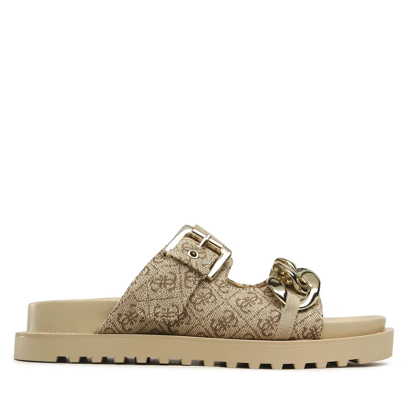 Παντόφλες Guess Fatema2 FL6FT2 FAL03 Καφέ
