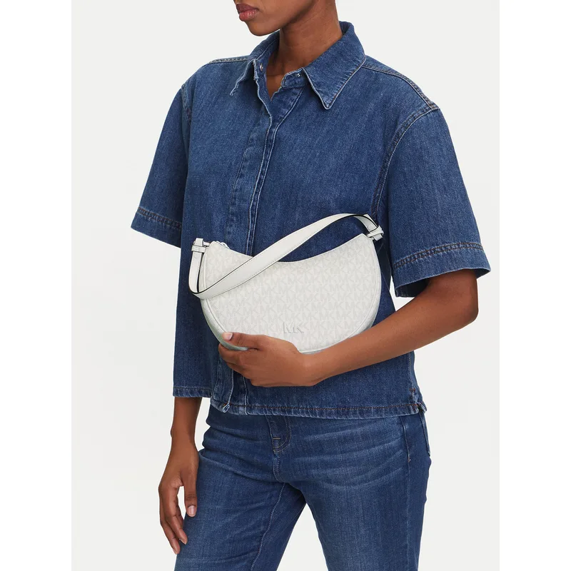 Τσάντα MICHAEL Michael Kors Kyla 32T5T8QU1B Λευκό