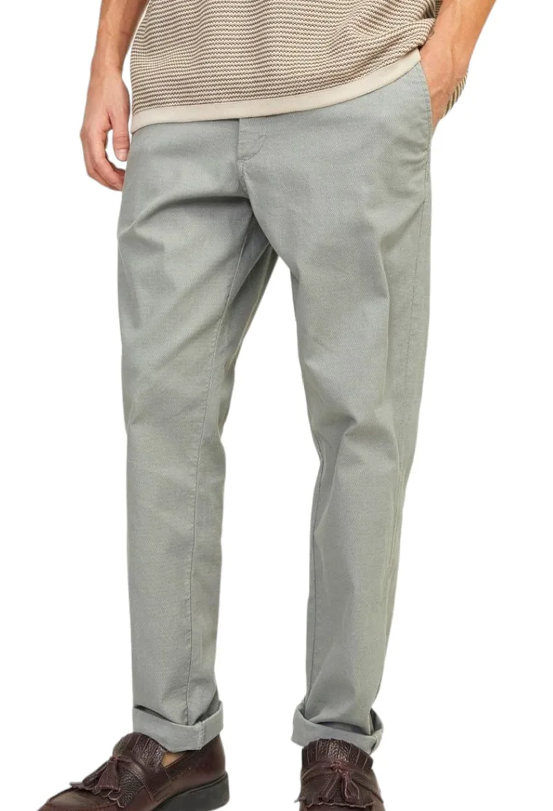 Παντελόνι Υφασμάτινο Jack & Jones Jpstmarco Jjfury Ana 12206198-Agave Green Ανδρικό