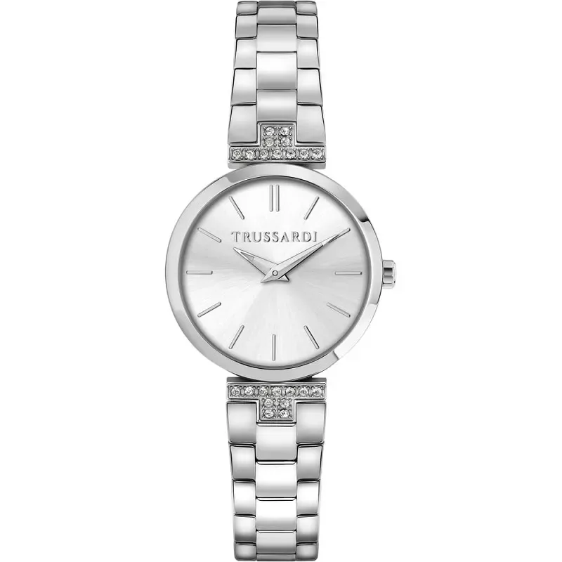Γυναικείο ρολόι χειρός Trussardi Stainless Steel Bracelet R2453164501 R2453164501 Ατσάλι