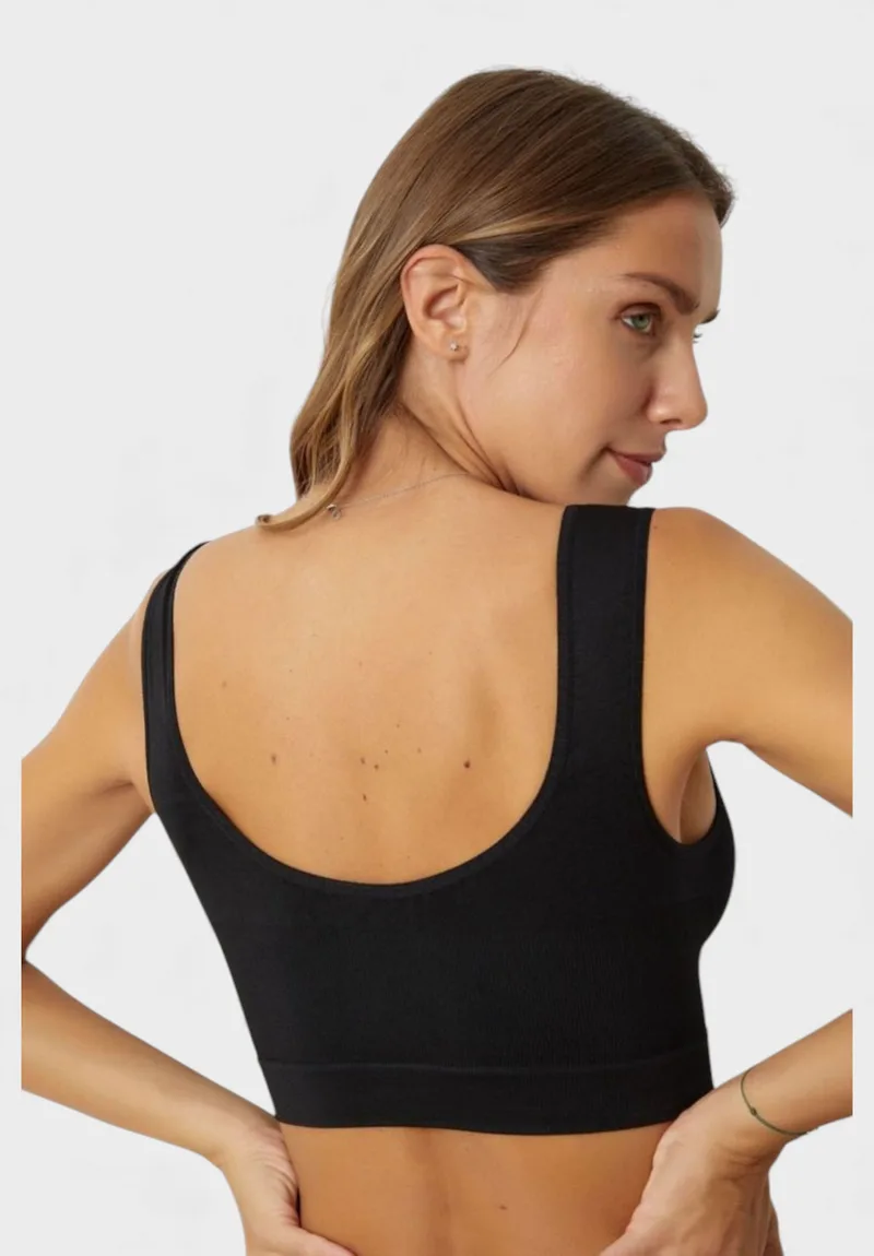 Μπουστάκι Γυναικείο Minimizer Norddiva Seamless Μαύρο NRD9280-1-Μαύρο