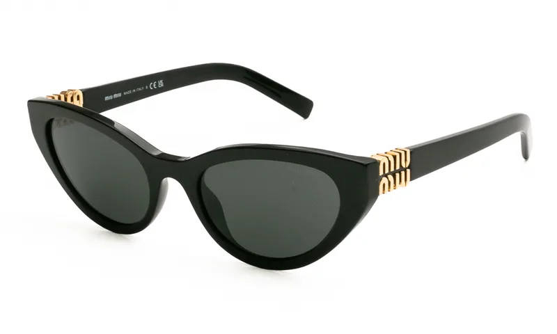 MIU MIU ΓΥΑΛΙΑ ΗΛΙΟΥ MIU MIU A04S 16K08Z 5420 A04S Μαύρο