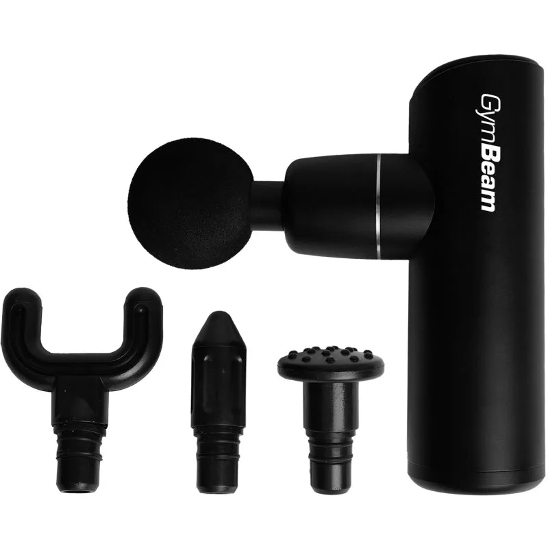 GymBeam Massage Gun Mini πιστόλι μασάζ μίνι Black 1 τμχ