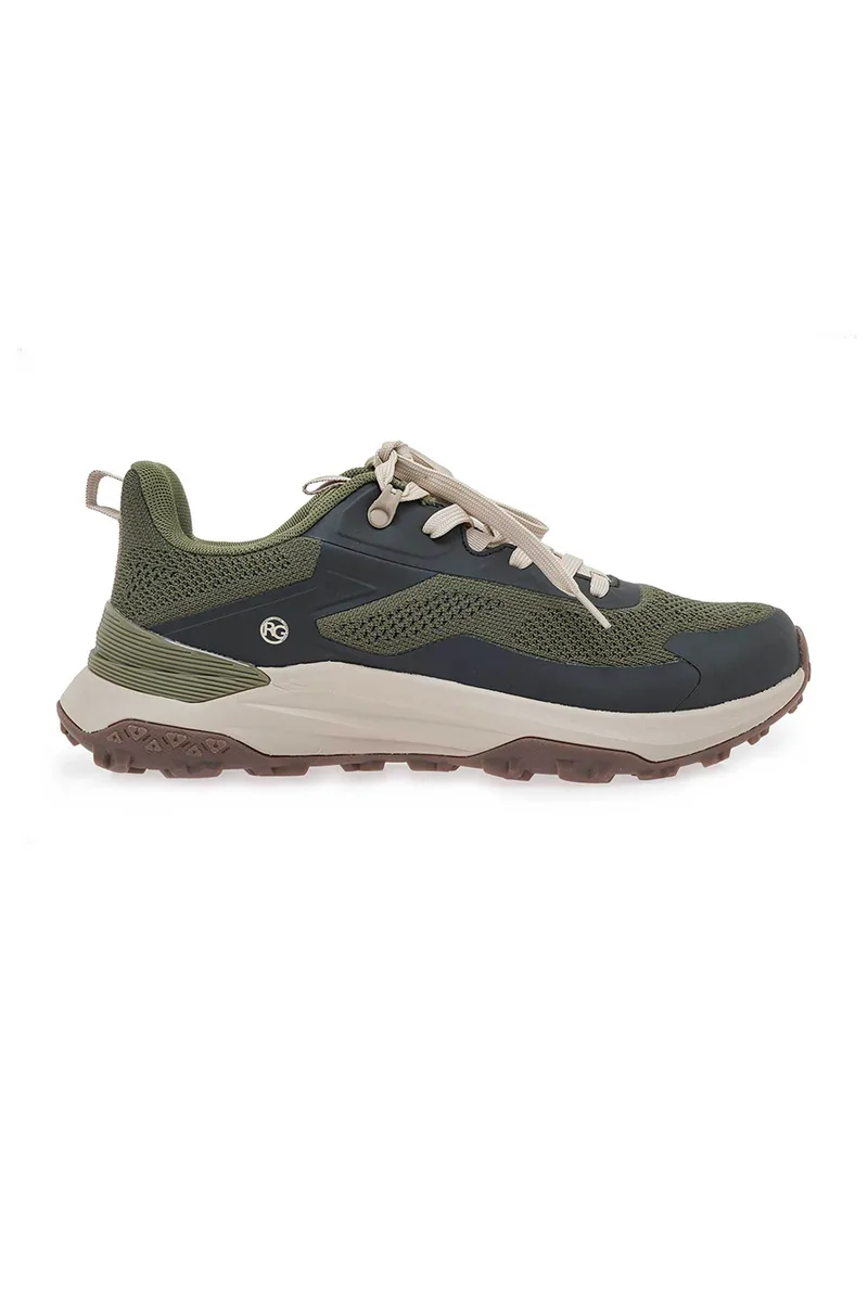 Renato Garini ανδρικά sneakers με ανάγλυφο λογότυπο - W565V165228N Χακί