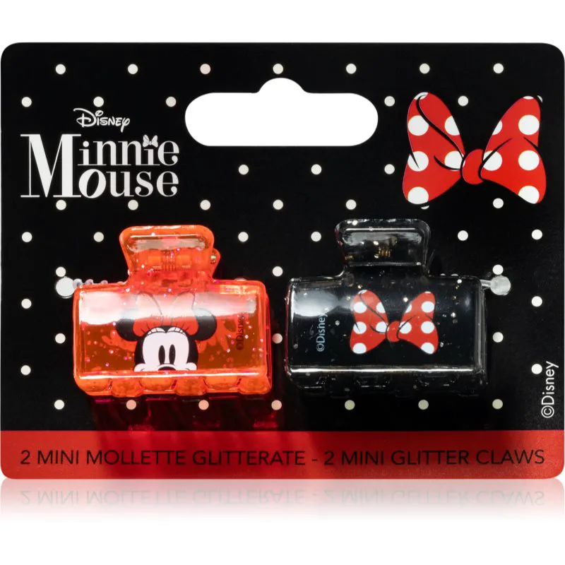 Disney Minnie Hairclips κλιπ για τα μαλλιά 2 τμχ
