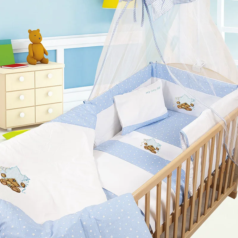Πάπλωμα Κούνιας 100x140 Dimcol Star 127 Blue 100x140