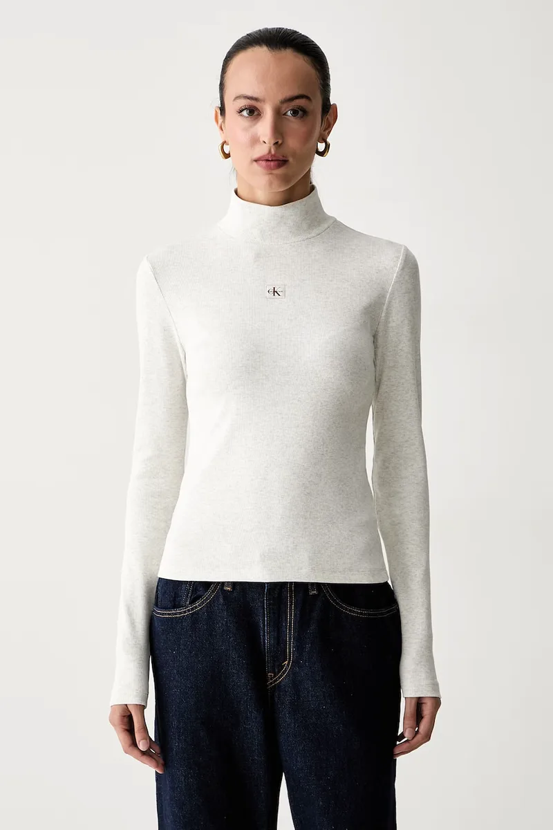 Calvin Klein Jeans μακρυμάνικο γυναικείο με βαμβάκι