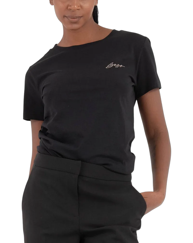 Γυναικείο C_Esogo 4 T-shirt Μαύρο BOSS 50549184-001