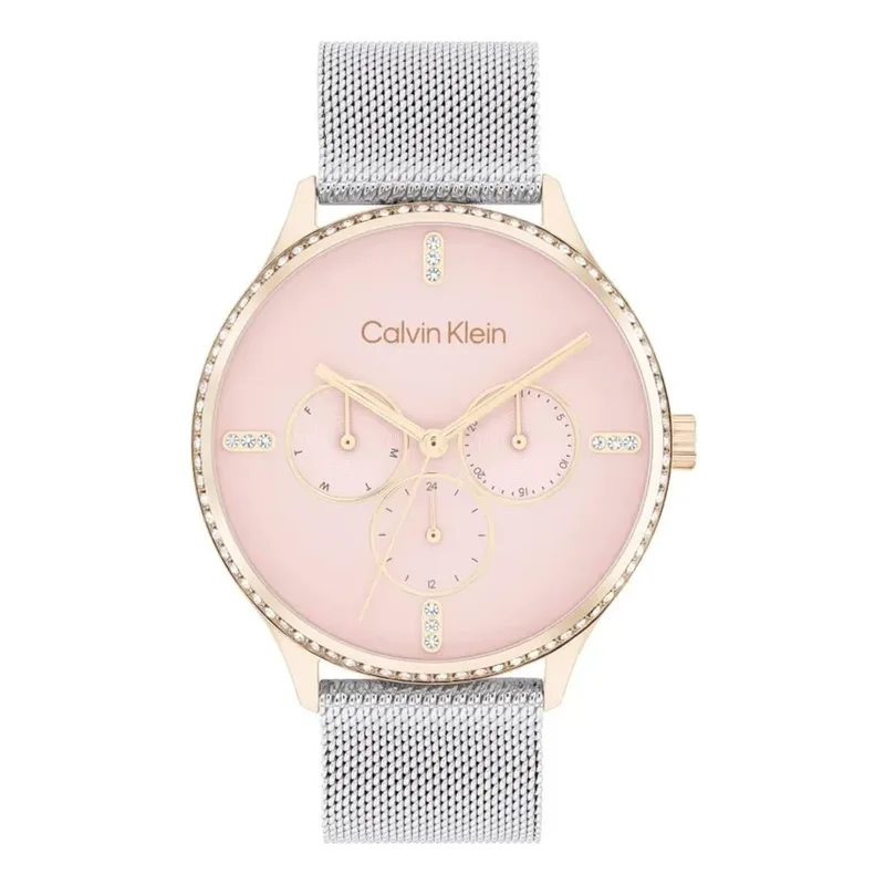 CALVIN KLEIN Dress Mesh Stainless Steel Multifunction Dial 25200374