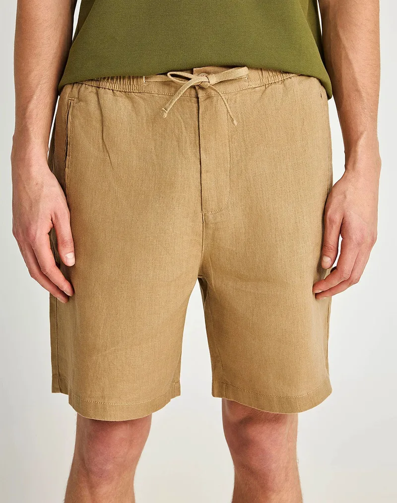 FUNKY BUDDHA Shorts FBM013-009-03-Warm Sand CookieBrown