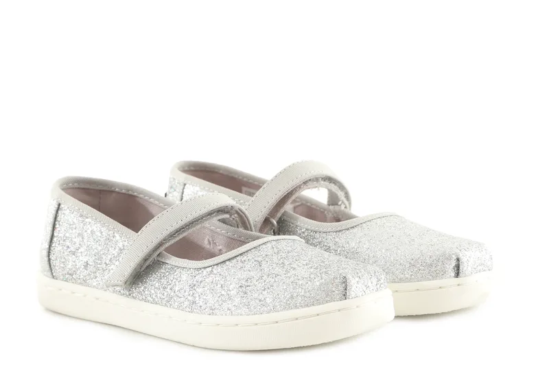 Μπαλαρίνα TOMS Silver Iridescent Glimmer 10011521-GLIMMER Κορίτσι