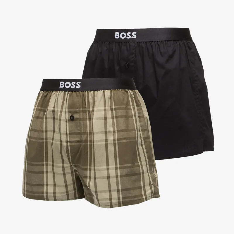 Μποξερ Hugo Boss 2-Pack Boxer Shorts Ew Black M