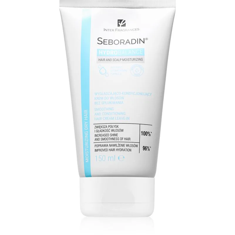 Seboradin Hydro Balance κρέμα χωρίς ξέβγαλμα για ξηρά μαλλιά 150 ml