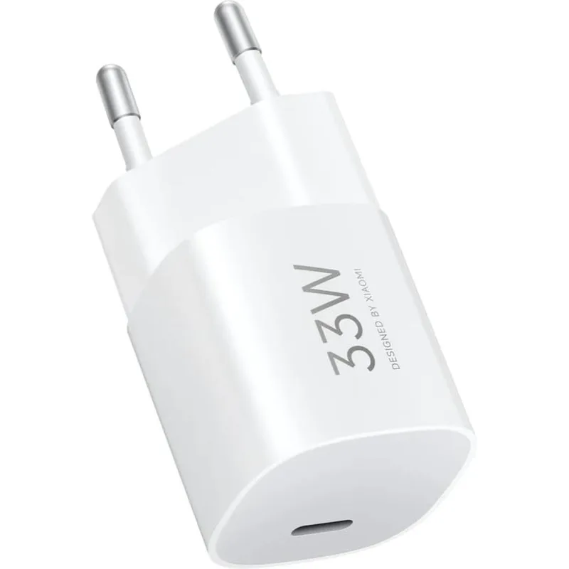 Φορτιστής Official Xiaomi Nano Power Adapter Γρήγορος Ταξιδιού / Αντάπτορας με 1 x Type-C 33W - White (BHR087LEU)
