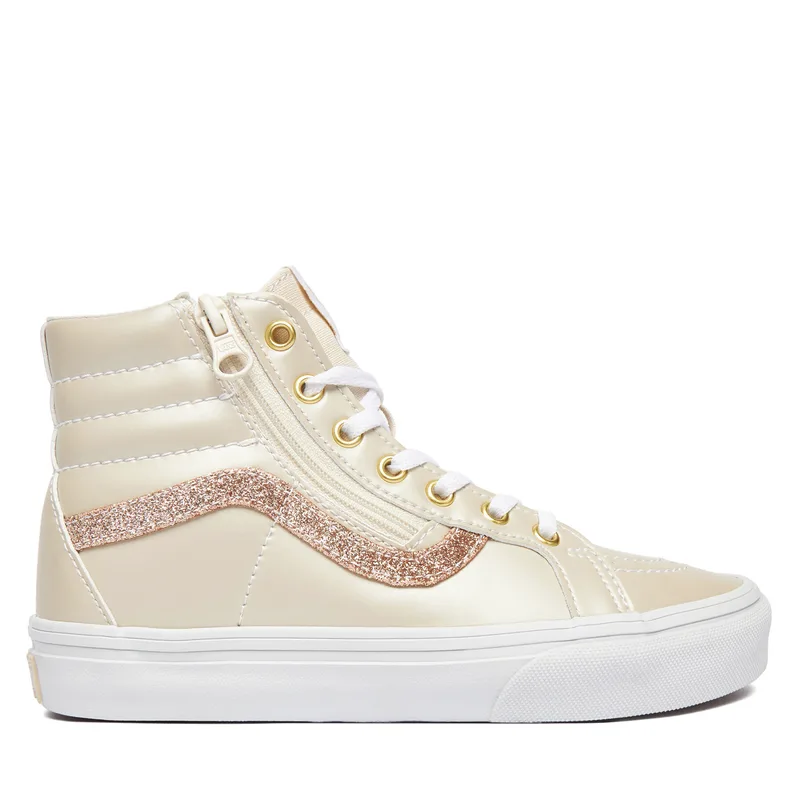 Αθλητικά Vans SK8-Hi Reissue Side Zip VN000CYPDJR1 Κρεμ