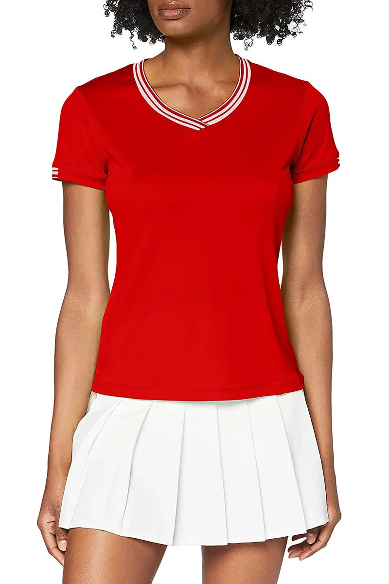 Μπλούζα Κοντομάνικη Wilson Team V-Neck WRA770005-00 Γυναικείο