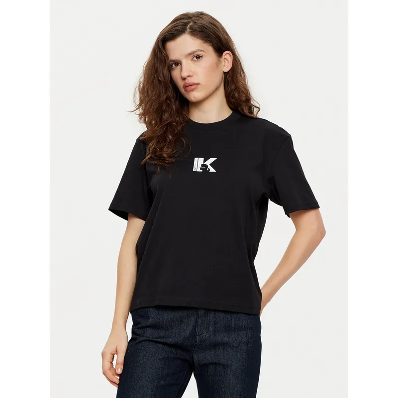 Karl Lagerfeld Jeans T-Shirt A1W17031 Μαύρο Regular Fit
