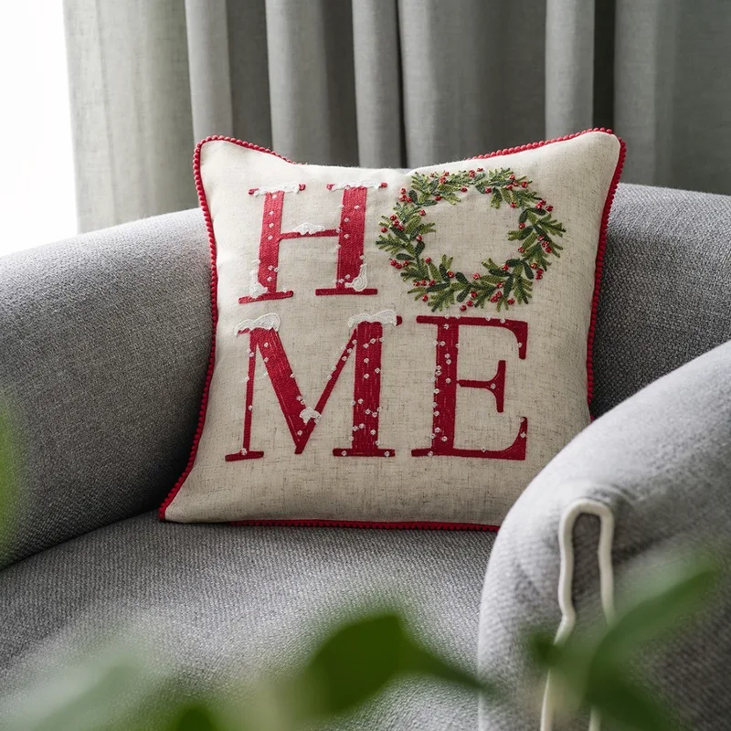 Μαξιλαροθήκη Διακόσμησης Gofis Home Xmas 366 43x43