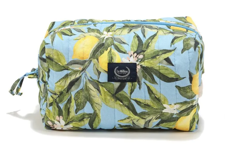 Mollet Quilted Cosmetic Bag – Positano – Rafaello