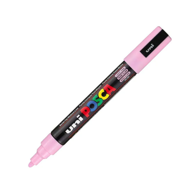Μαρκαδόρος Posca Medium PC-5M Light Ροζ 2.5mm Uni-Ball