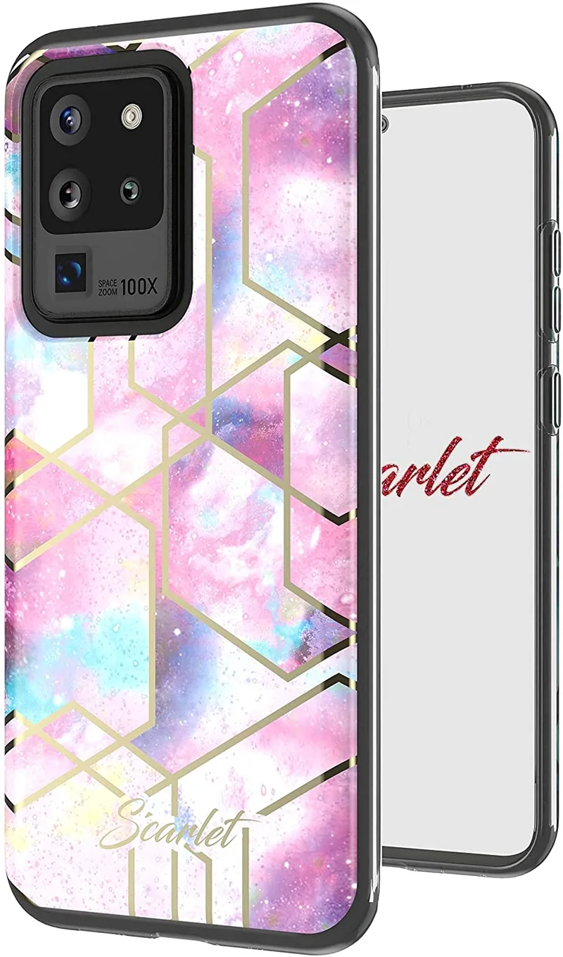 Ghostek Θήκη Stylish Scarlet Samsung Galaxy S20 Ultra - Ροζ Stardust (SCACAS026)