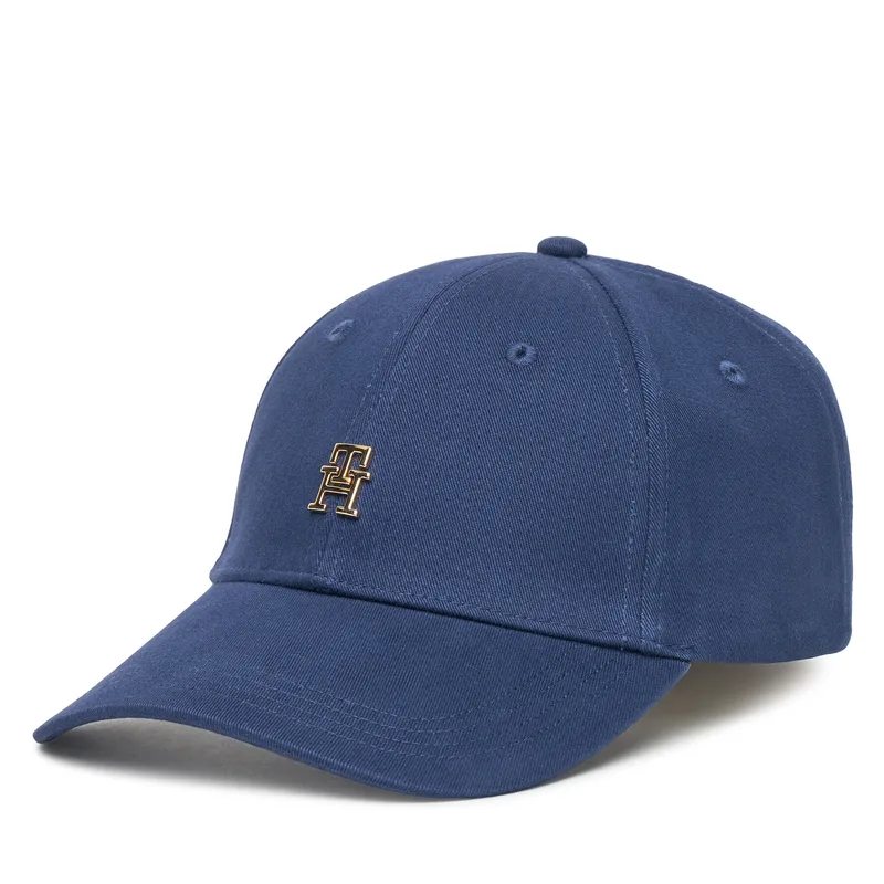 Καπέλο Jockey Tommy Hilfiger Elevated Chic AW0AW17631 Σκούρο μπλε