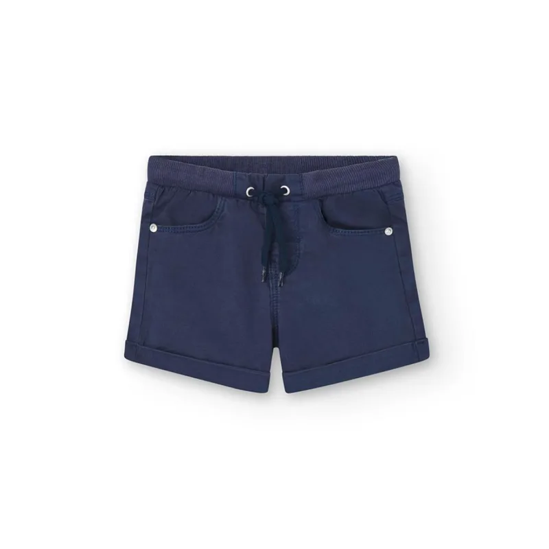 Βερμούδα υφασμάτινη αγόρι Boboli-398022-2440-Navy