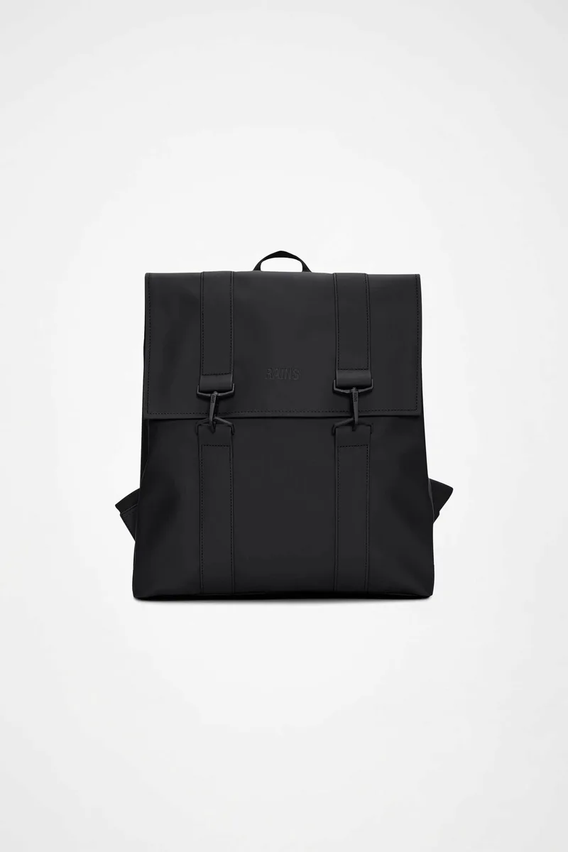 Rains unisex αδιάβροχο backpack "MSN" - R142/13300 Μαύρο