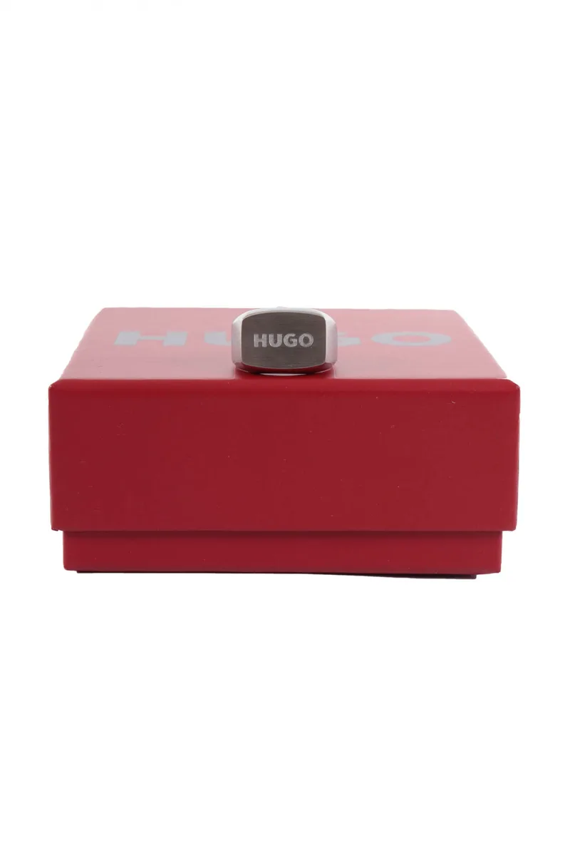 HUGO ΔΑΧΤΥΛΙΔΙ E-LOGOBOLD-RING ΑΣΗΜΙ