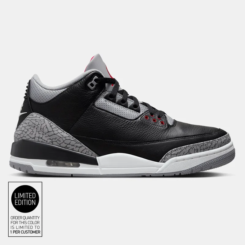 Jordan Air 3 Retro "Black Cement" Ανδρικά Παπούτσια (9000197167_39120)