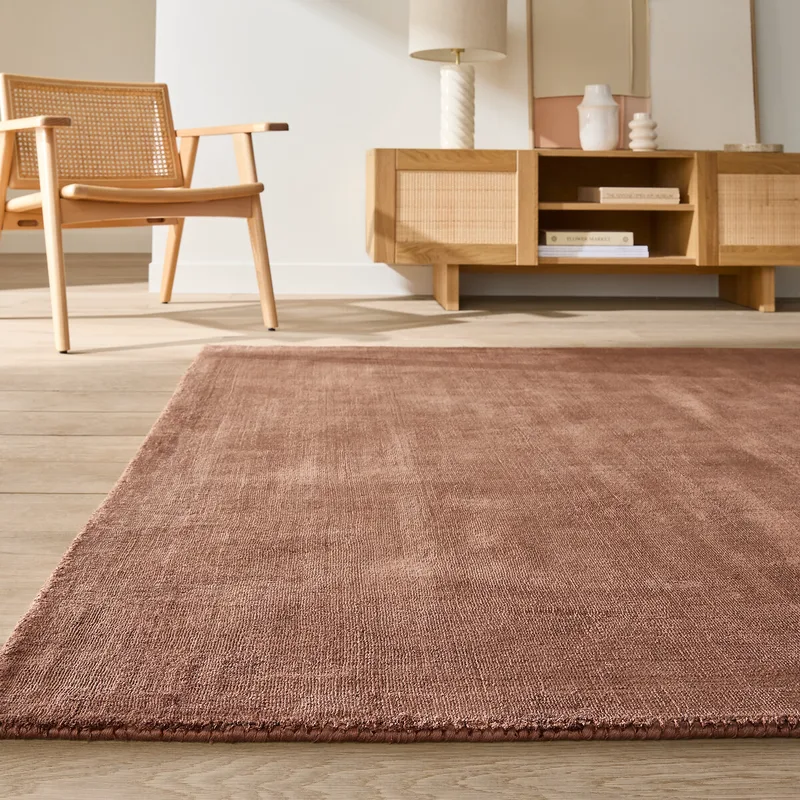 Χαλί από 100% Tencel με παλαιωμένη όψη 120x170 cm Μ120xΠ170cm