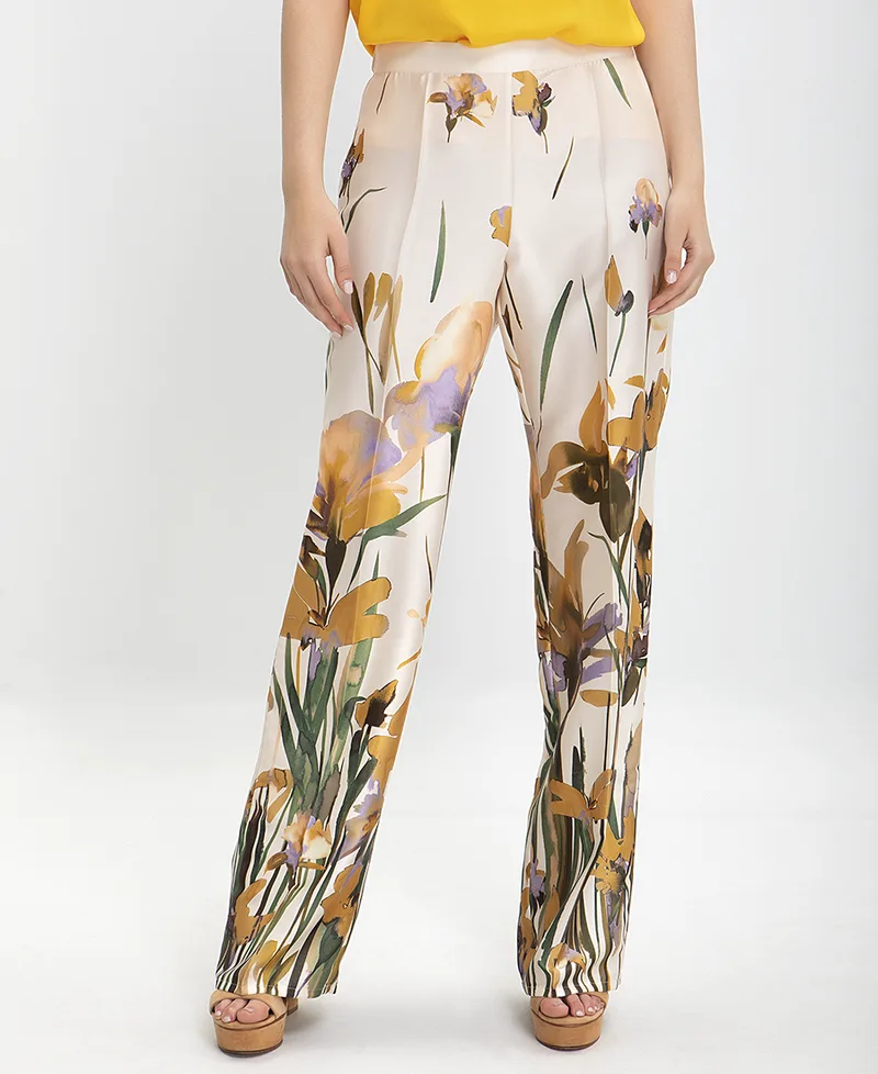 Παντελόνα Floral σε Εμπριμέ