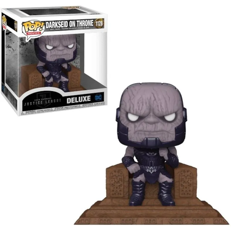 Funko Pop! Movies: Justice League - Darkseid on Throne 1128 DELUXE Vinyl Figure