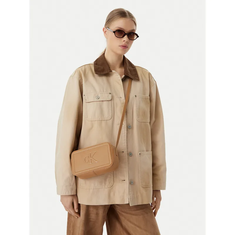 Τσάντα Calvin Klein Bold Ck Camera Bag LV04F3220G Μπεζ