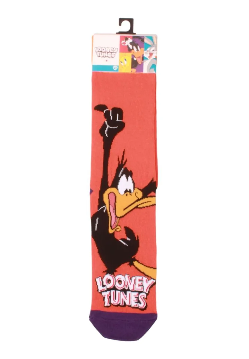 Κάλτσες ανδρικές Duffy Duck & Marvin Cimpa LT21522-Κόκκινο