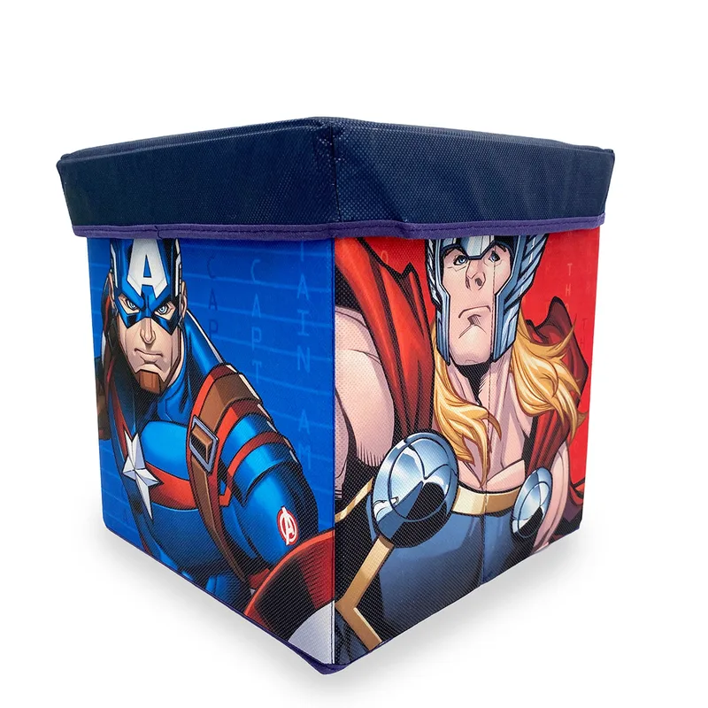 Σκαμπό Με Αποθηκευτικό Χώρο (30X30) Dimcol Avengers 11