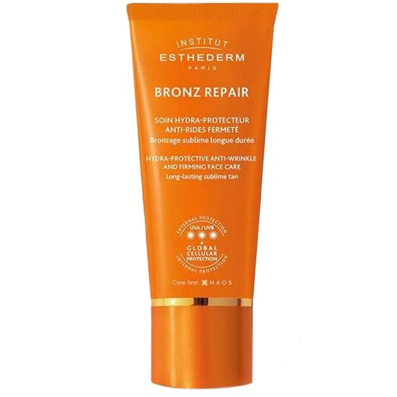 Insitut Esthederm Paris Bronz Repair Hydra-Protective Anti-Wrinkle & Firming Face Cream Αντιρυτιδική Κρέμα με Αντηλιακή Προστασία 50ml