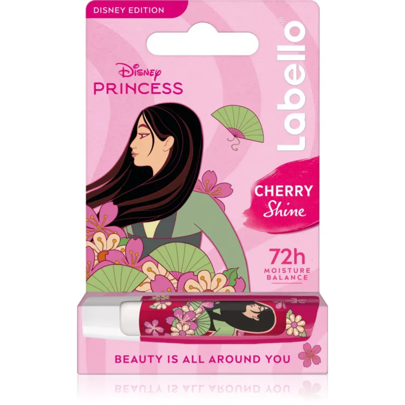 Labello Disney Princess Cherry Shine ενυδατικό βάλσαμο για τα χείλη 4.8 γρ