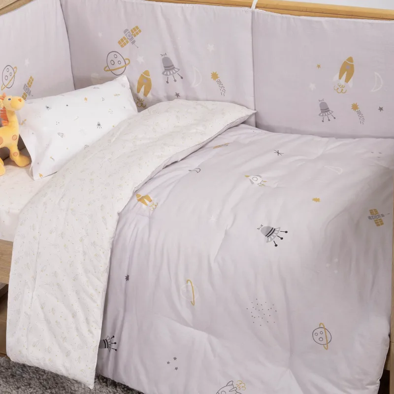 Πάπλωμα Κούνιας (110x140) 2 Όψεων Nef-Nef Homeware Baby My Universe