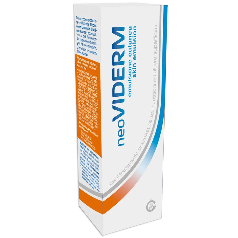 Epsilon Health Neoviderm Skin Emulsion Επουλωτικό Γαλάκτωμα για Περιποίηση Εγκαυμάτων, Μικροτραυμάτων & Μετεγχειρητικών Ουλών 100ml