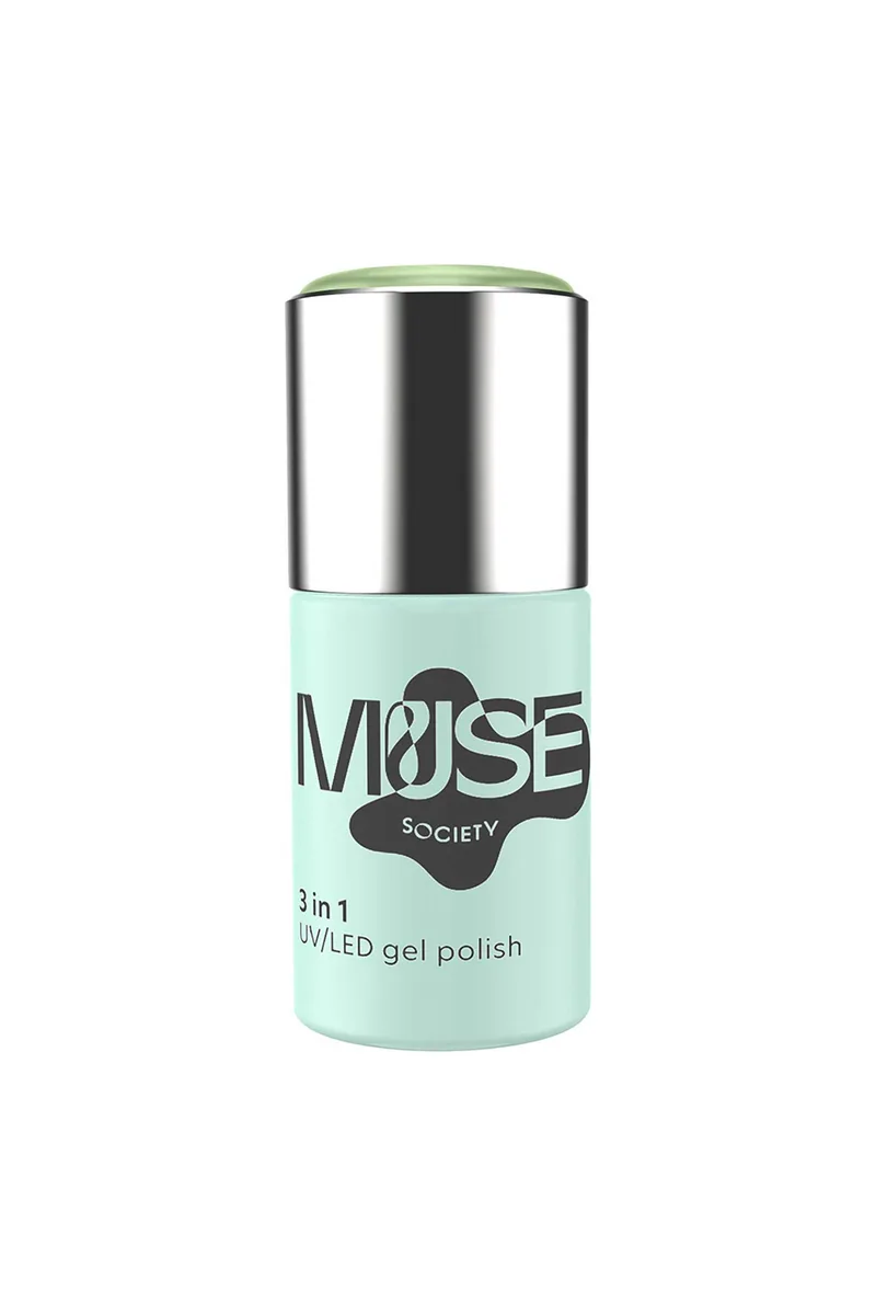 Muse Society Nail Gel Polish Soft Sage #014 10 ml - P24A014N Soft Sage #014