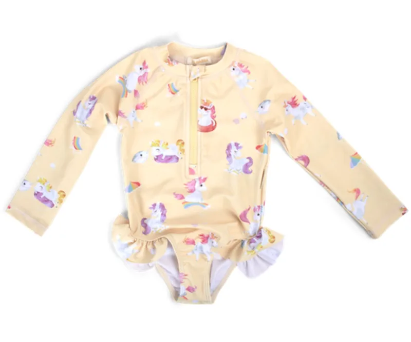 Filibabba Vilje UV Suit Unicorn Shores