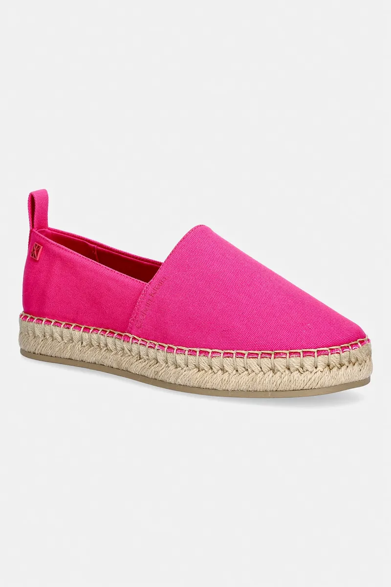 Calvin Klein εσπαντρίγιες Γυναικείες OBLIQUE ESPADRILLE CANVAS