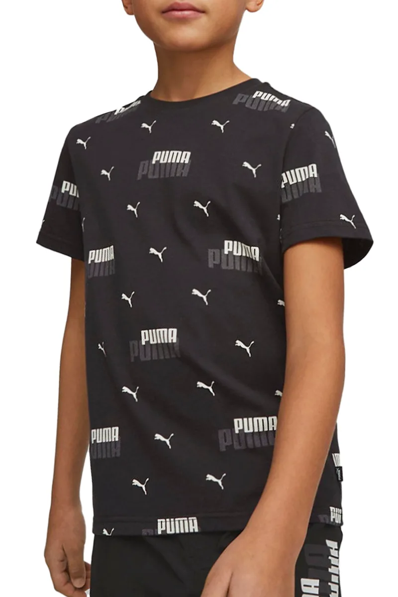 Μπλούζα Κοντομάνικη Puma Ess Logo Power Aop 673236-01 Αγόρι