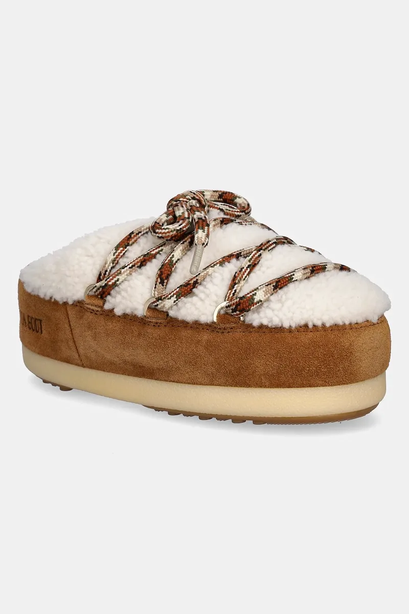 Μπότες χιονιού σουέτ Moon Boot MB EVX MULE SHEARLING