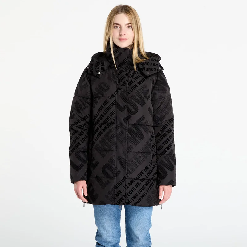 Μπουφάν Desigual Cadera_Flock Jacket Black M