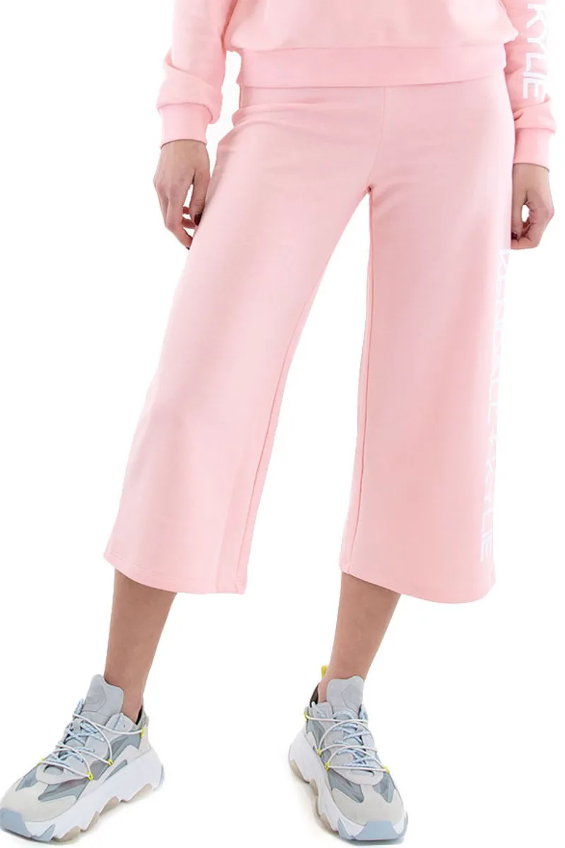 Παντελόνι Υφασμάτινο Kendal + Kylie K&K W Verticla Logo Short KKW3611735-LIGHT PINK Γυναικείο